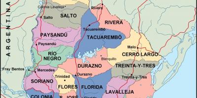 Harta e maldonado Uruguay